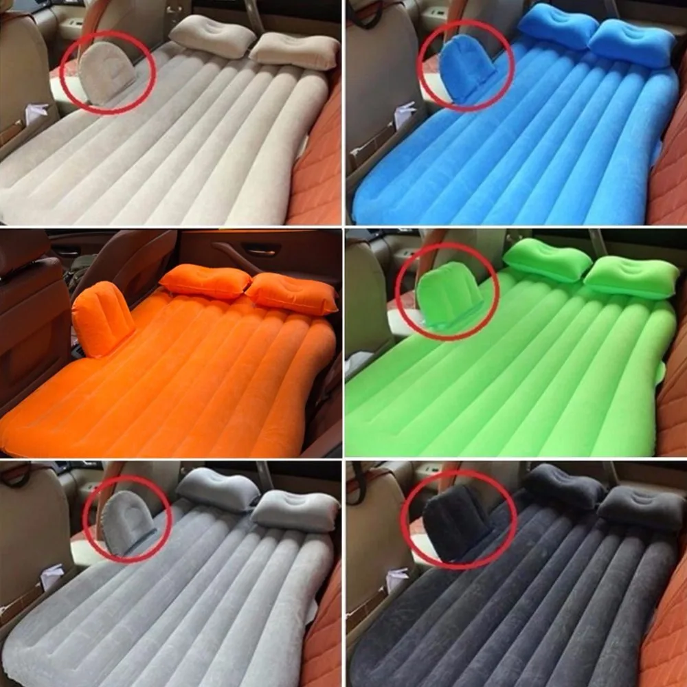 Автомобильный водонепроницаемый ПВХ матрас для путешествий надувной автомобиля