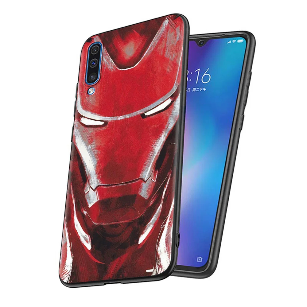 Для Samsung Galaxy A50 A70 A10 A30 M31 A20e A40 M30s M51 M31s A30s A20s A20 M62 M52 M32 5G M22 M21 M12 Marvel Железный человек
