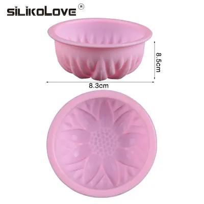 random color 2150 SILIKOLOVE мини-спираль Форма Еда Класс силиконовые формы и противни для выпечки тортов 3d рифленая формы торт форме вывеска с неоновой подсветкой жаропрочные Инструменты для выпечки - Цвет: random color 2150