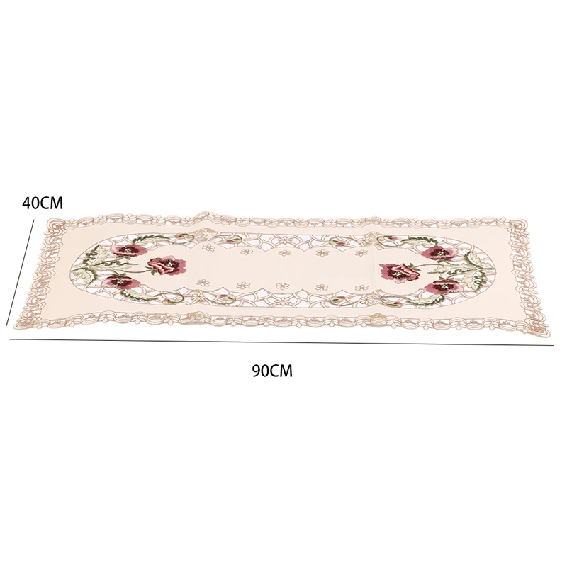 1 шт. деревенский настольный бегун натуральная Полиэстеровая Салфетка скатерть