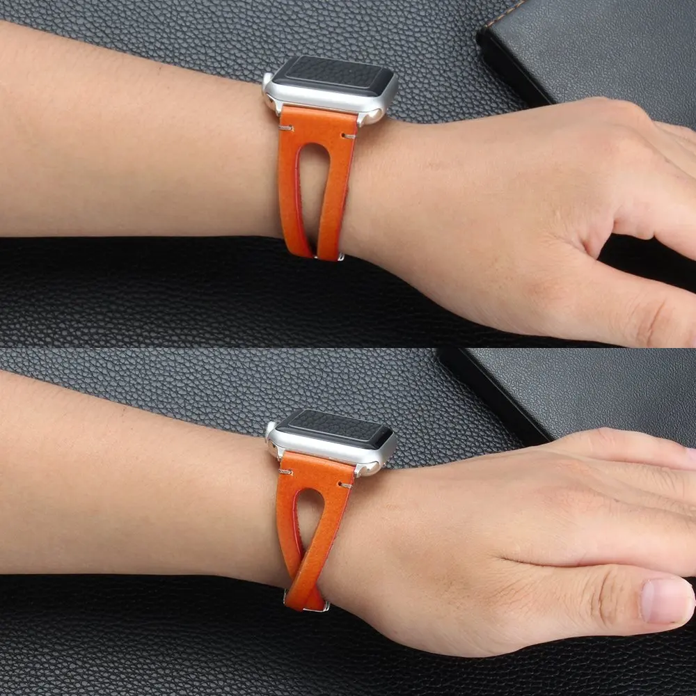 Стильный кожаный чехол в стиле ретро браслет для наручных часов Apple Watch Series 5 4 3 2 ручной работы из бисера металлический ремешок для наручных часов iwatch, 40/44/38 мм/42 мм, ремешок на запястье