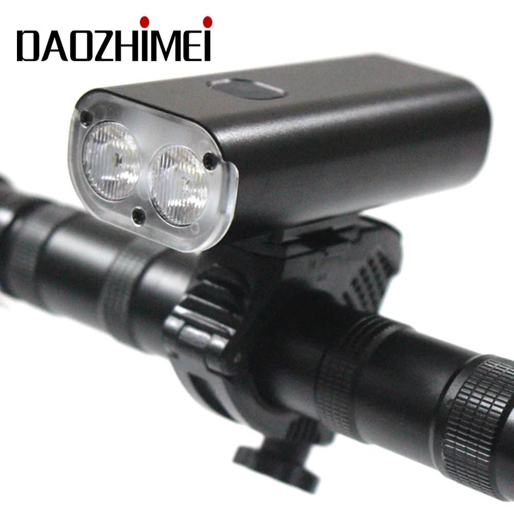 

Powerful Bicycle Light 5200mAh 5 Modes USB Rechargeable 1200 Lumen Front Bike Light Waterproof LED Bike Headlight torch