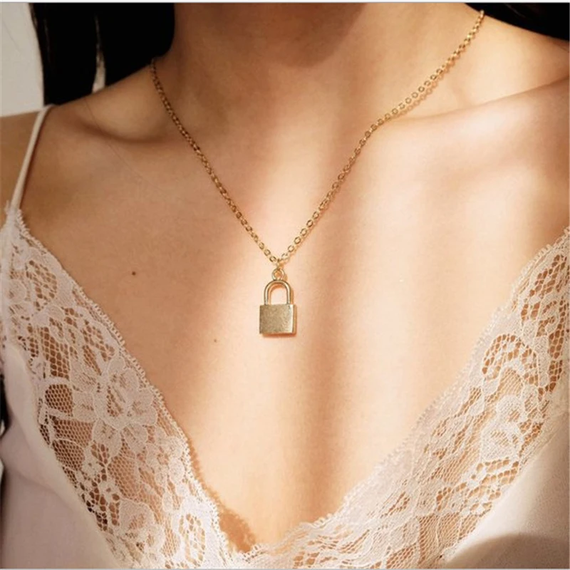 Золотое ожерелье-чокер с цепочкой для женщин бохо-чокер ожерелье s Подвески на