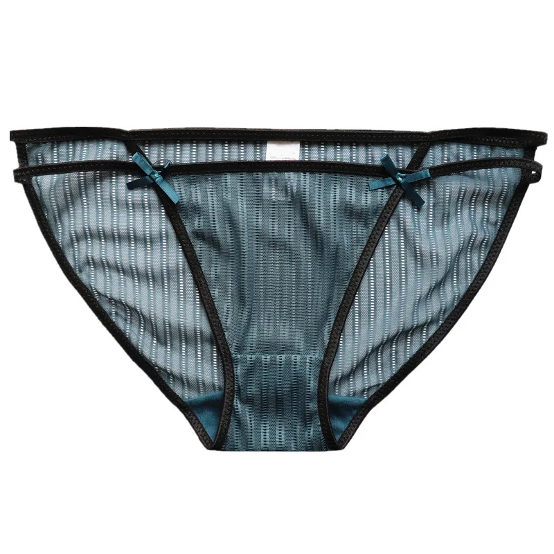 lace seamless panties thin hollow ladies low-waist underwear women ice silk transparent women's briefs bragas sexi mujer