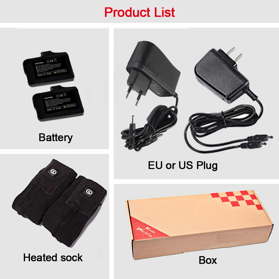 Теплые зимние носки savаккумуляторные 7 4 В для мужчин и женщин эластичные Лыжные с