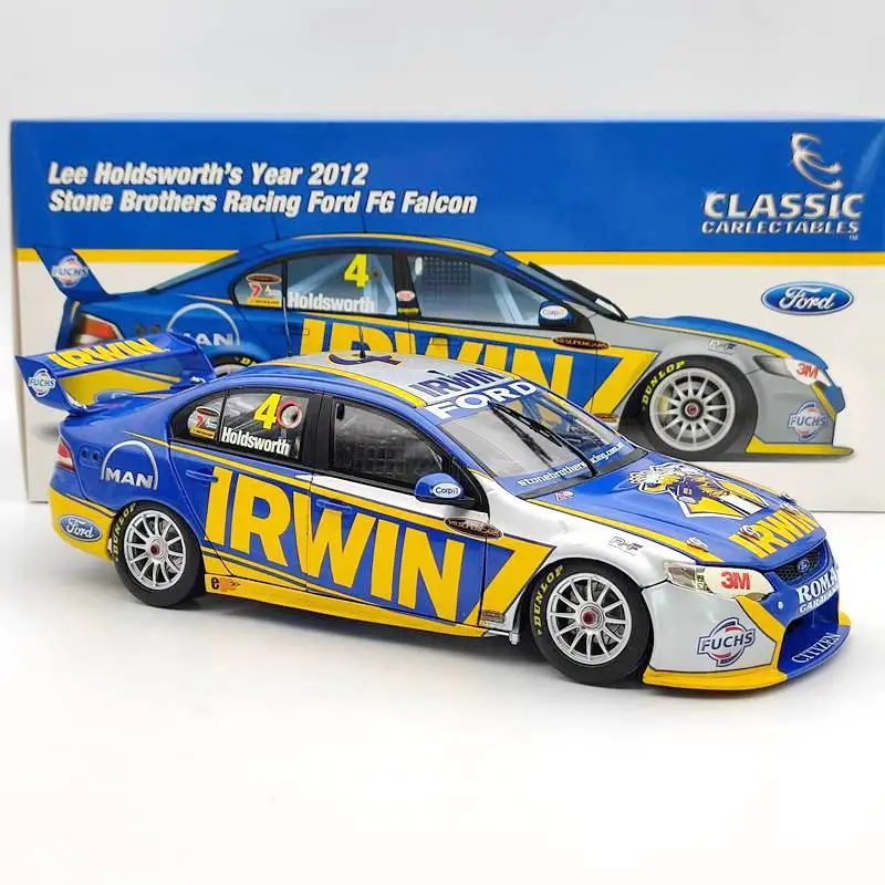 1:18 классика для Lee Holdsworth's 2012 Stone Brothers Racing Ford FG Falcon #4 NO.18505 литые модели автомобиля