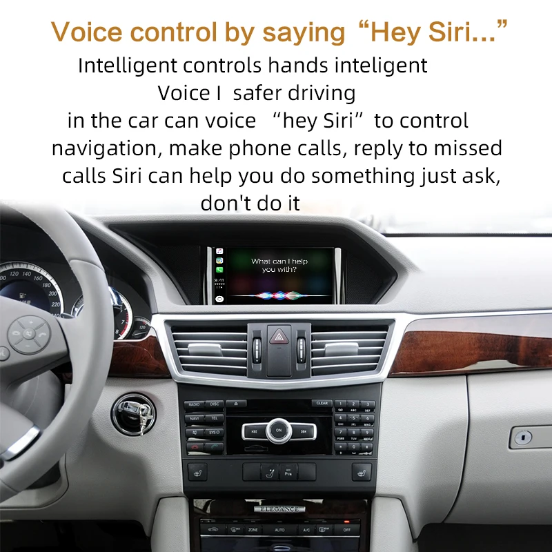 Sinairyu WIFI Wireless Apple Carplay Android Auto Mirror A B C E G GL ML Class For Mercedes NTG4.5 4.7 Car Play Airplay iOS 13 | Автомобили
