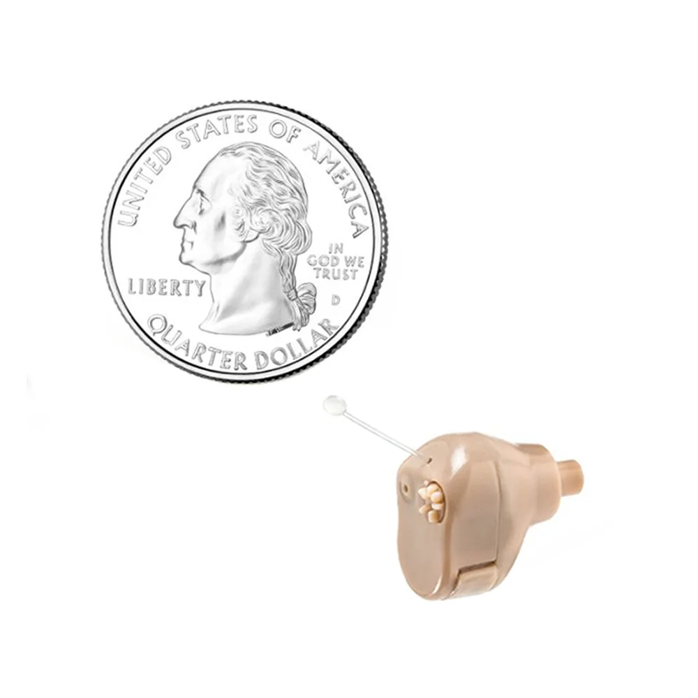 

Invisible Hearing Aid Clear Sound Mini Hearing Aids For The Elderly Adjustable Tone Hearing Amplifier Small In The Ear