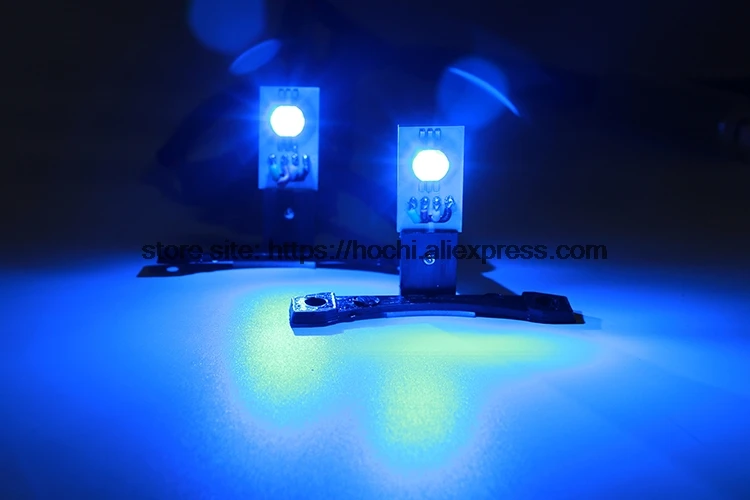 Высокое качество Многоцветный RGB 360 градусов демон светодиодный Halo кольца дьявол