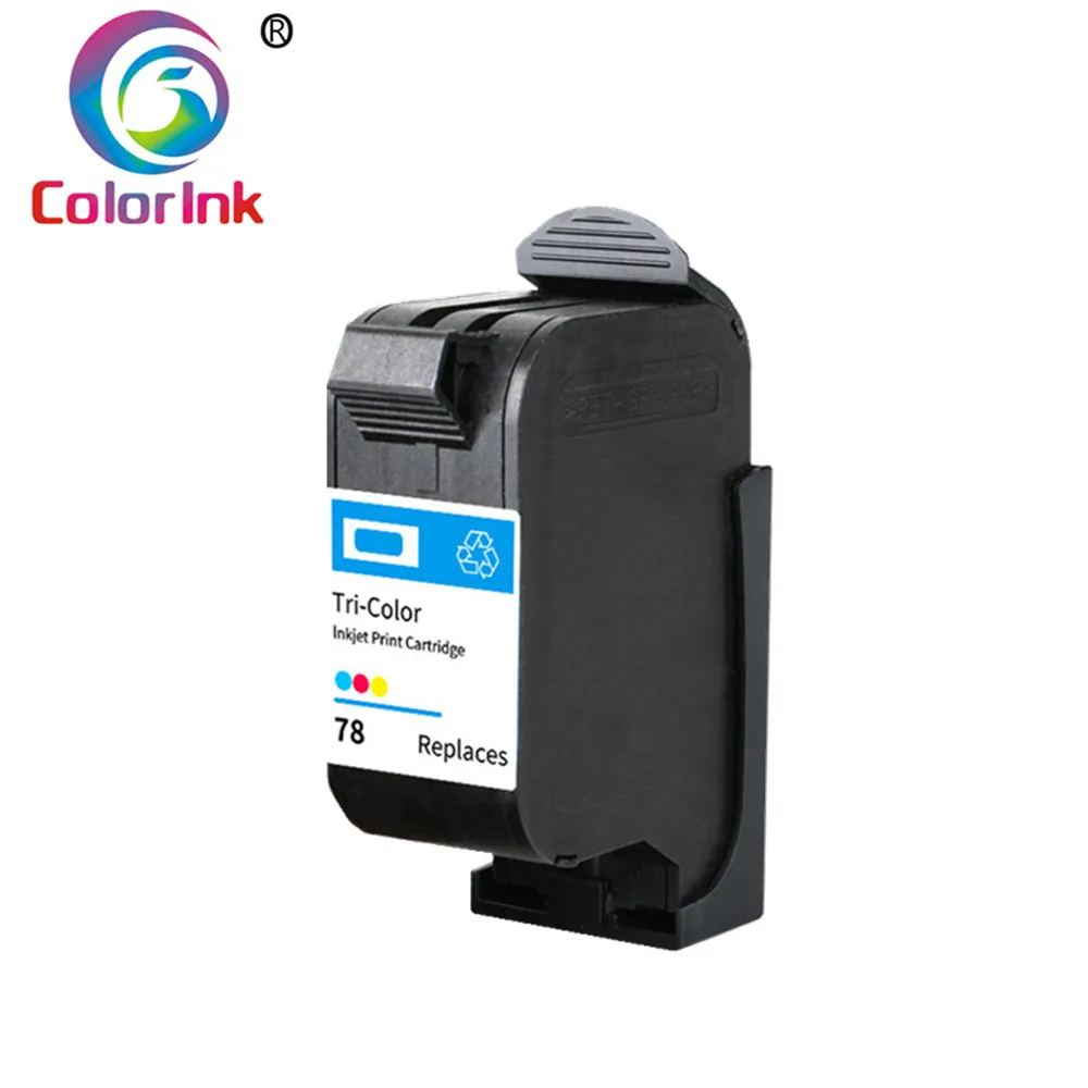 1 Tri-color Цветной заправленный 45 картриджей для замены hp 45 черный для факса 1220 1220xi 1230 Photosmart 1000 1215 факс 1220 принтер - Цвет: 1 Tri-color
