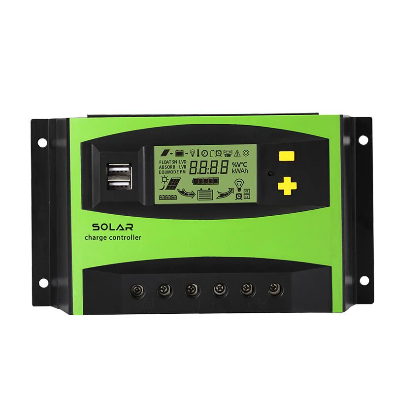 1 предмет Новинка 40A 12/24V MPPT LCD Дисплей Солнечный Зарядное устройство ШИМ