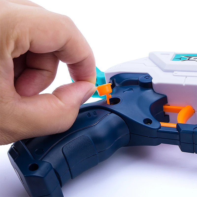 Детский игрушечный мяч для стрельбы из мягкой пены 2 в 1 пластиковая безопасная