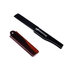 Расческа карманная Складная для волос для мужчин и женщин, зажим для бороды, модный инструмент для укладки волос, уход за волосами и усами, 1 шт.