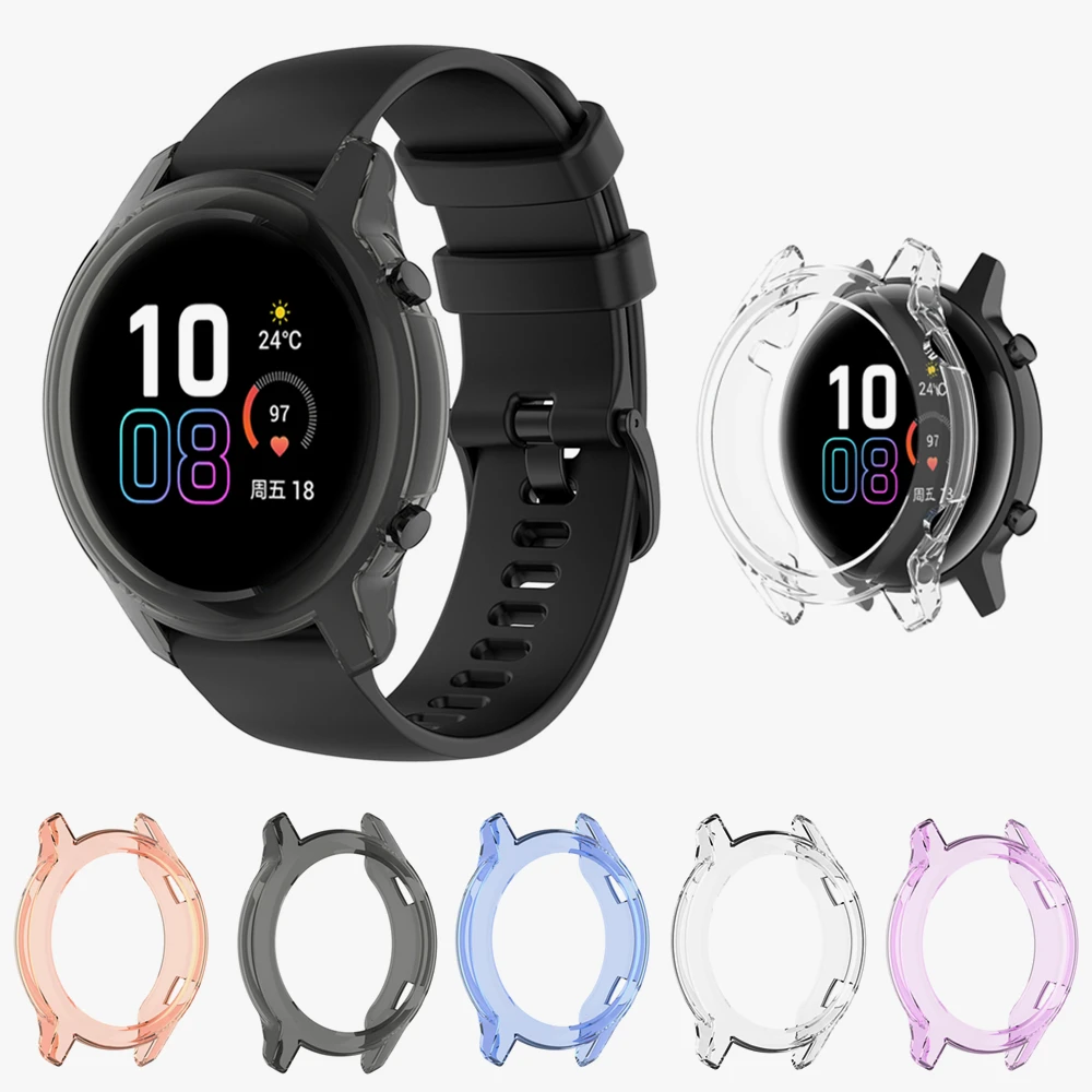 

Мягкий чехол из ТПУ для Huawei Honor Magic 2, 42 мм, 46 мм, защитная рамка для смарт-часов Huawei Honor Magic2