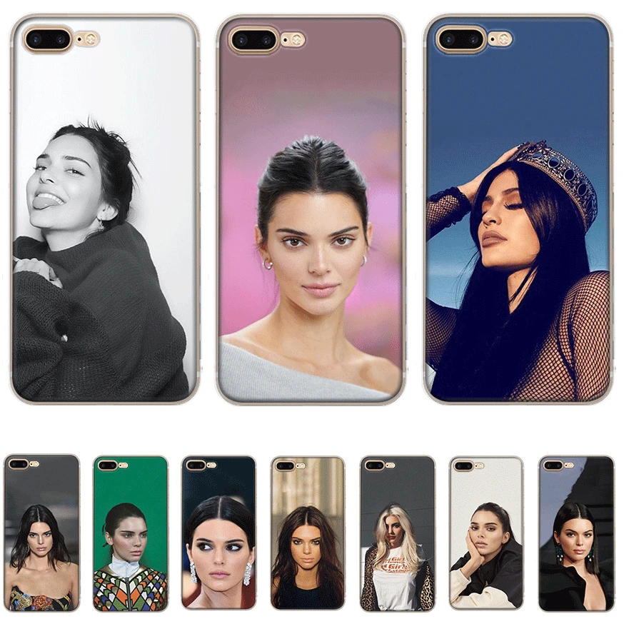 Чехол для мобильного телефона tpu для iPhone 11 Pro X XS Max iPhone XR 6 6S 7 8 Plus 5 5S SE чехол Kendall Jenner красивый
