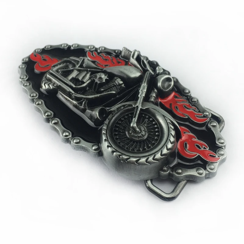 Мужские DIY жгучие мотоциклетные значки с металлической пряжкой ковбойские цепи