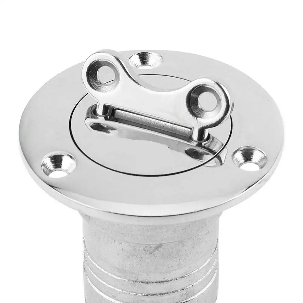 

38mm Boat Deck Filler Marine Petrol Fuel Gas Water Diesel Tank Deck Filler Cap For Yacht Caravan Truck Tractor Trailer Boat Etc