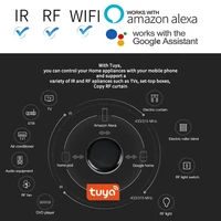tuya mini smart home automation wifi rf ir universal intelligent remote controller work with alexa google assisten smarttings