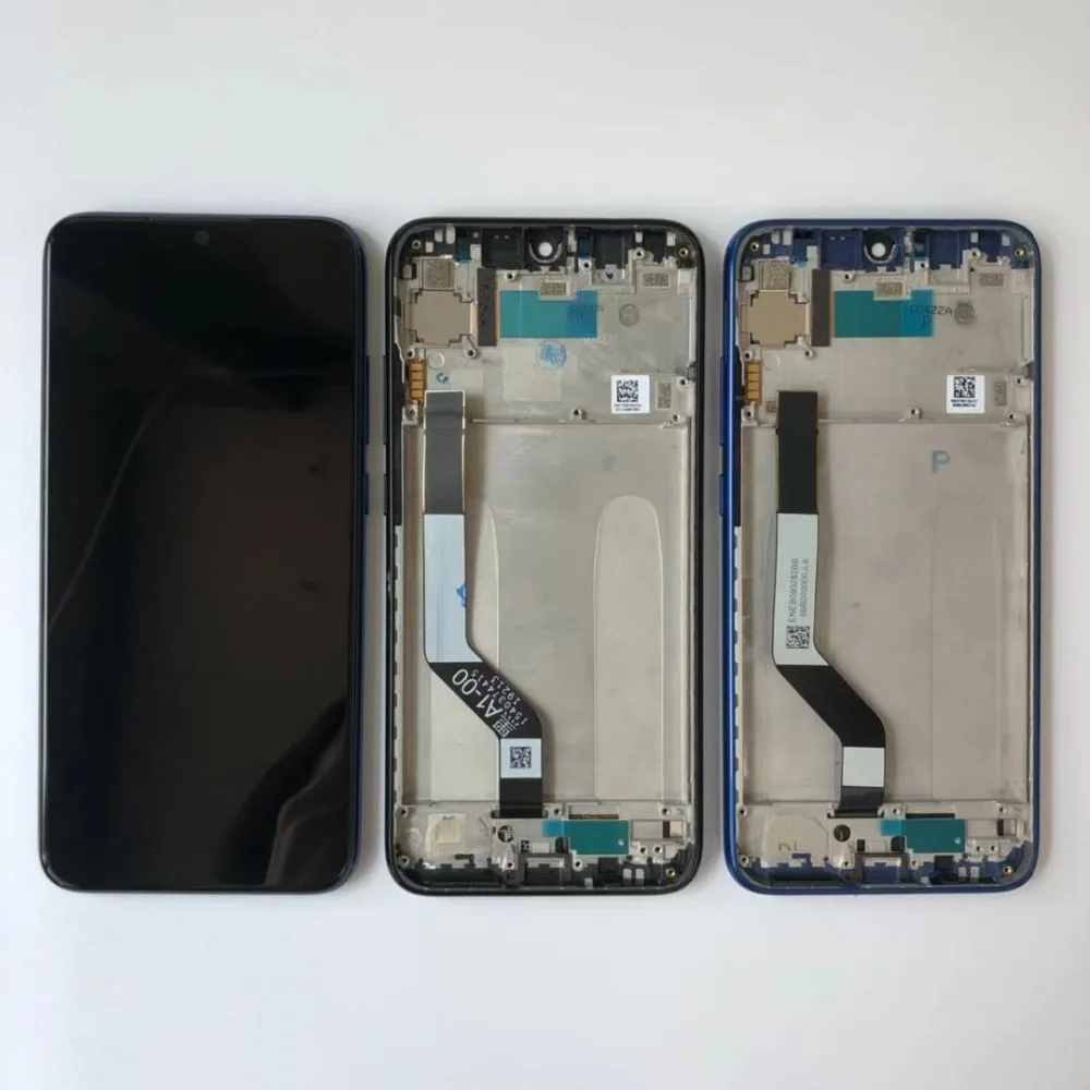 Новинка,, для Xiaomi Redmi Note 7, Note 7 Pro, глобальный экран, сенсорный экран в сборе, ЖК-дигитайзер, запчасти для сенсорного экрана+ рамка