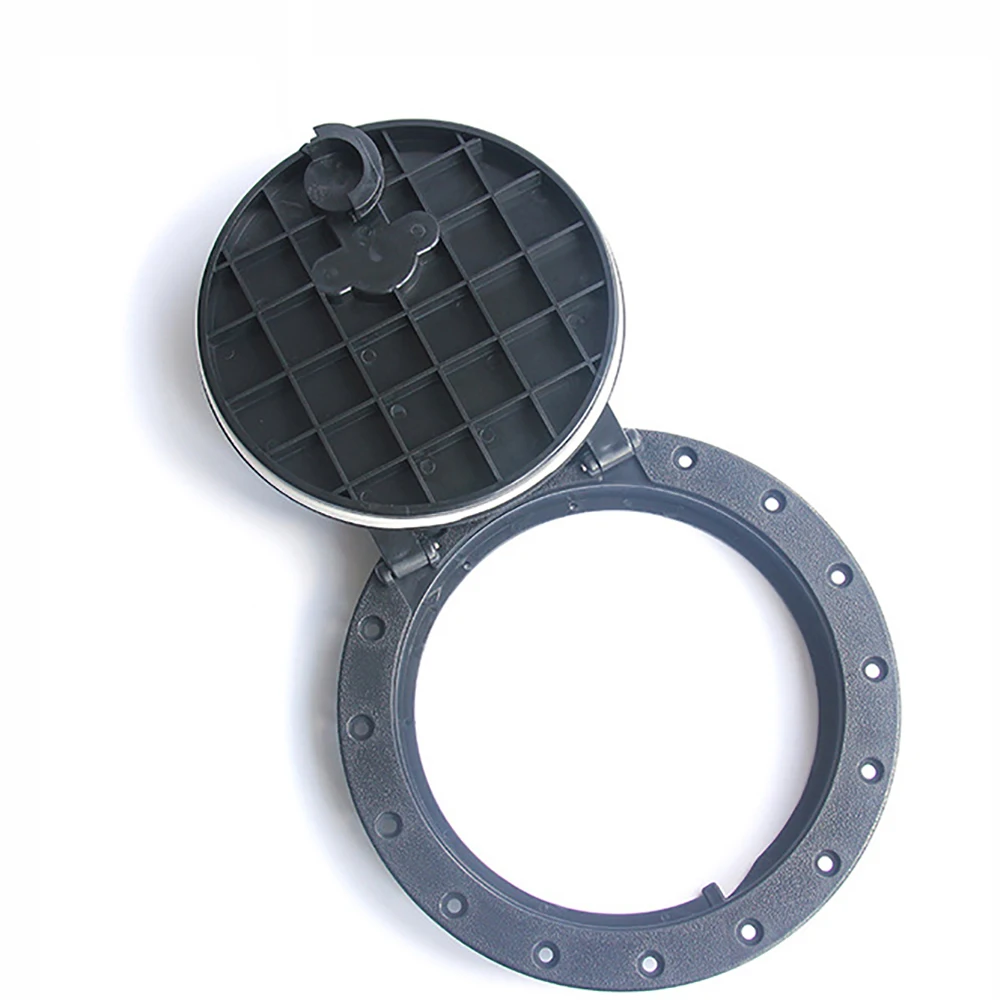 

8 Inch Standard Kayaking Hatchcover ABS Round Hatchcover Waterproof Deck Plate Hatch Cover (without chassis)