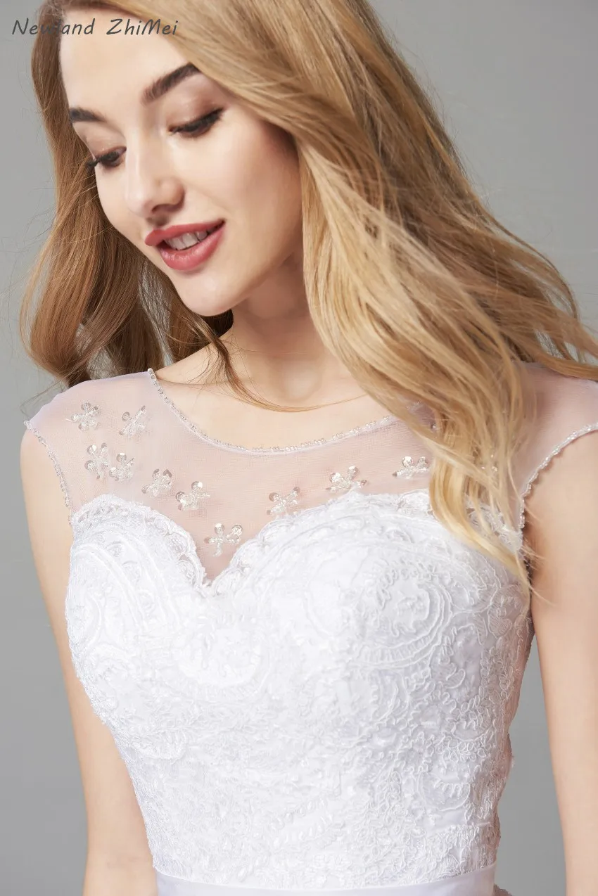 Vintage Boho Wedding Dresses Elegant Sexy Front Side Slit A Line Long Backless Chiffon Bride Dress robe de mariee