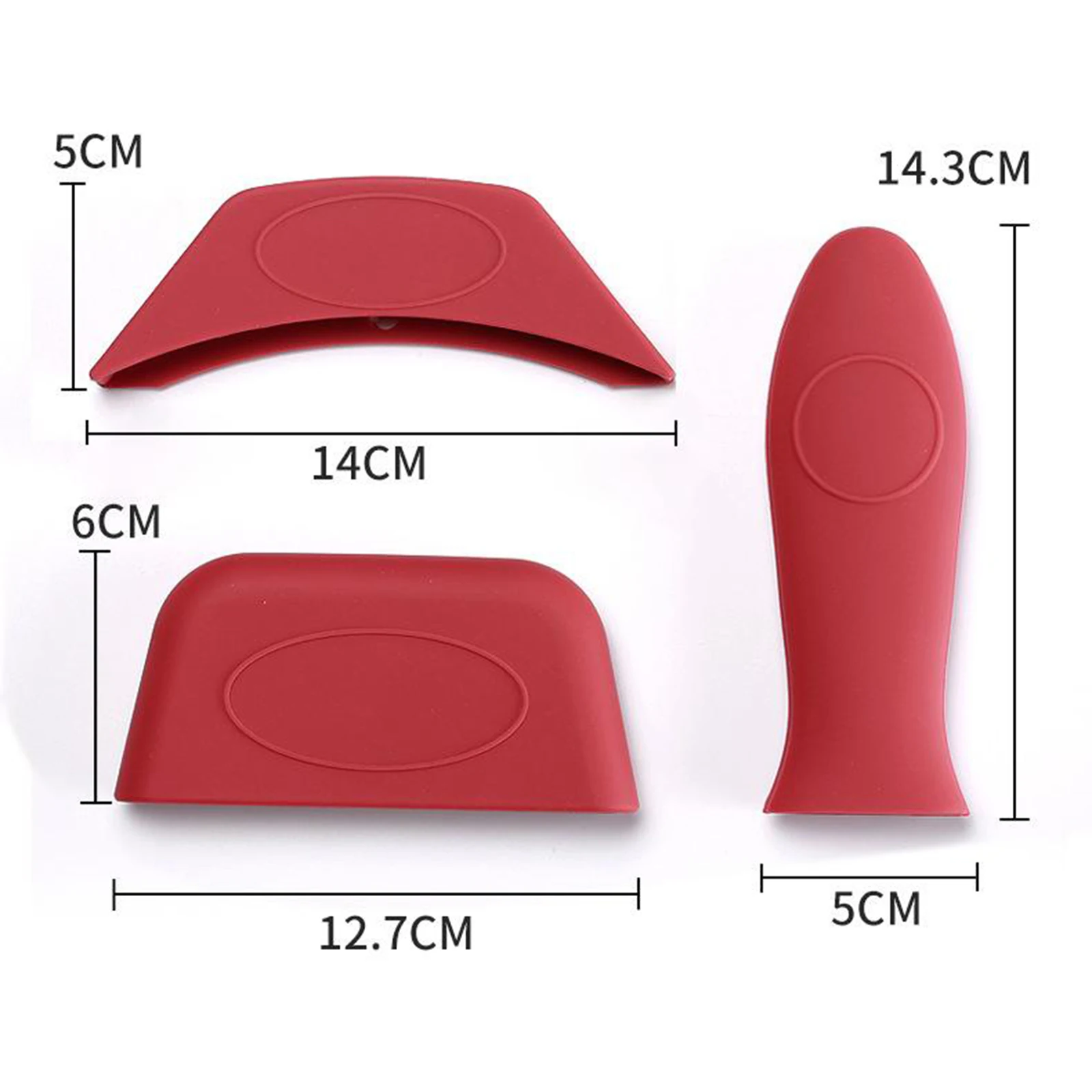 Силиконовый держатель для сковородок лидер продаж чугунная ручка