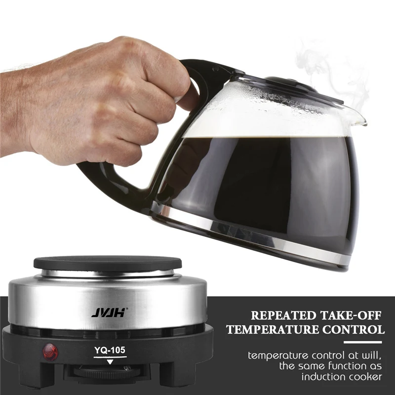 

Household Mini Electric Stove Electric Burner With Temperature Control Hot Plates Rapid Heating Portable Outdoor Electric Stove