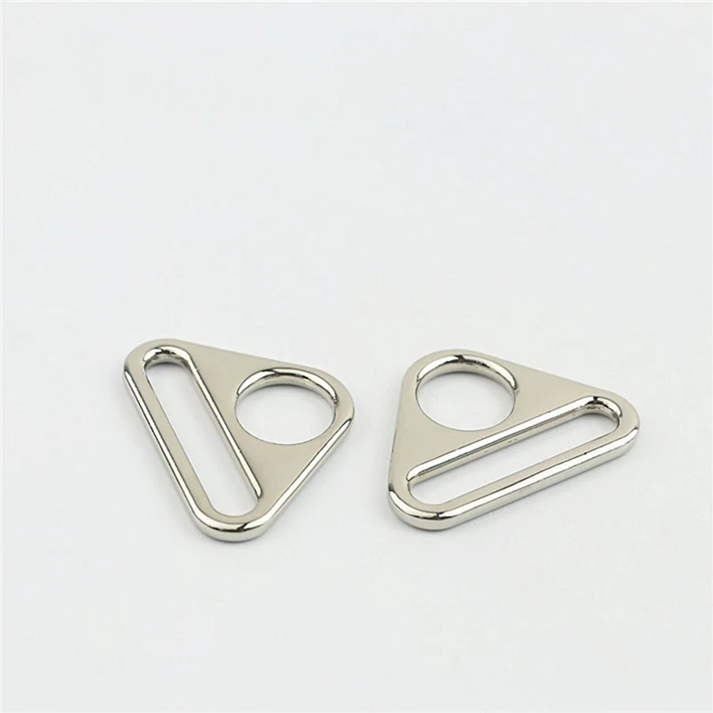 20 шт./лот аксессуары для сумок треугольная Пряжка Лента тянущаяся пряжка в форме