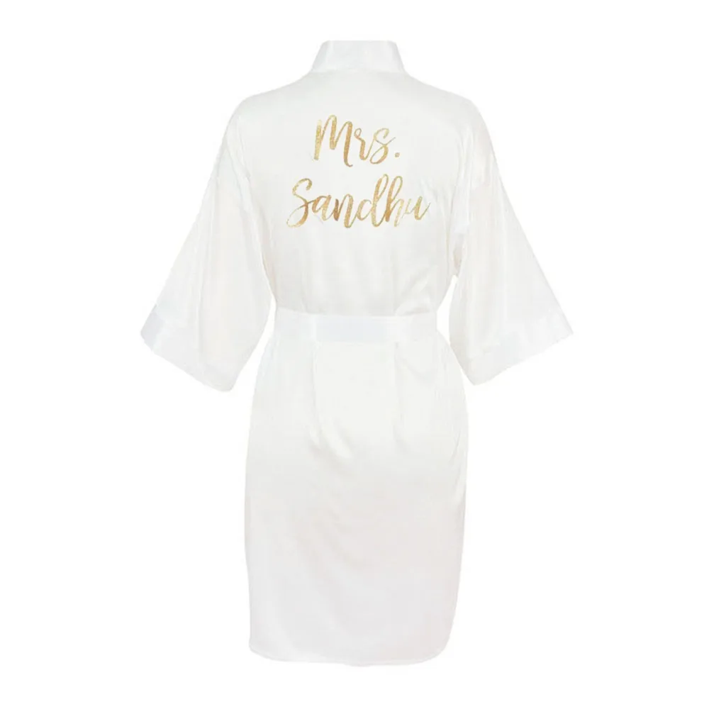 Халат женский Свадебный персонализированный | Женская одежда