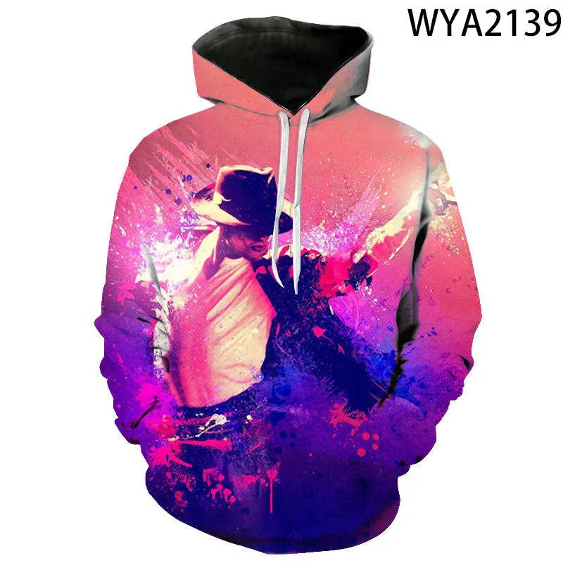 

2021 Spring and Autumn Fashion Music Lovers Men's Women's Children's Hoodie Printed 3D Street Boys And Girls Sweatshirt