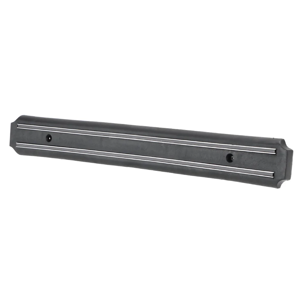 Настенный магнитный держатель для ножей HILIFE черный блок хранения кухонных 33-55 см