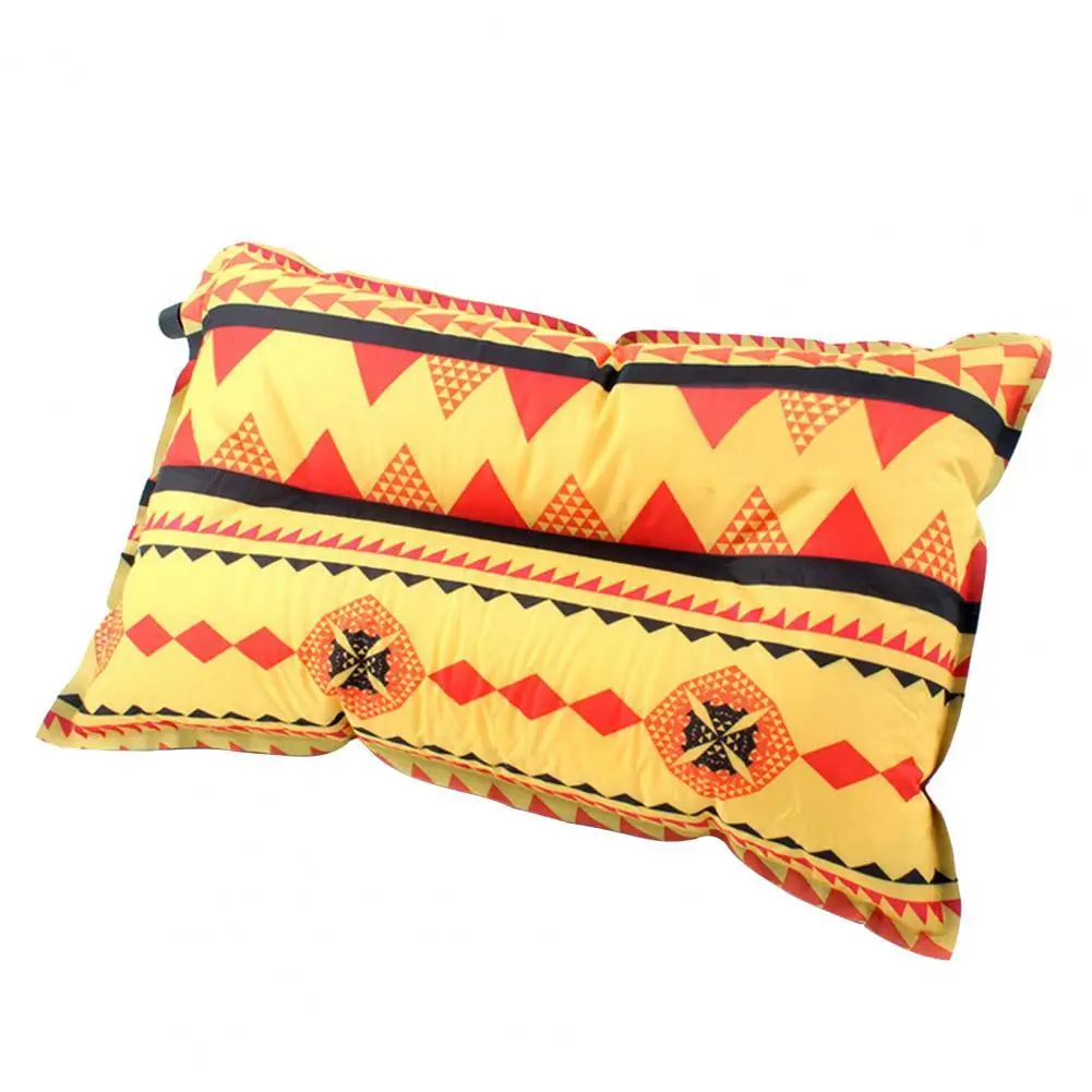 

Automatic Inflatable Pillow Fordable Sponge Adjustable Air Cushion Camping Inflatable Pillow