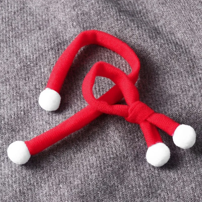 Топ 10 шт Мини Рождественский шарф для домашних животных собак кошек и винных