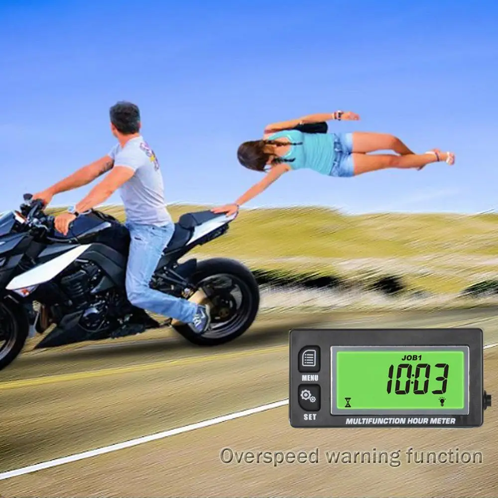 Индуктивный температурный измеритель термометр тач/счетчик часов для мотоцикла