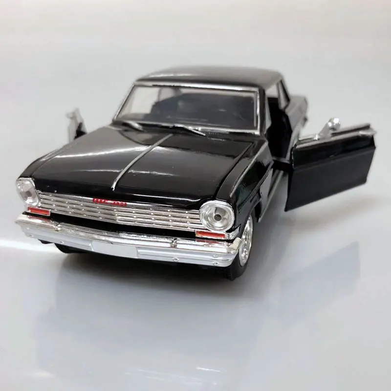 NEWRAY масштаб 1/24 США модель автомобиля Chevy Nova SS 1964 литый под давлением