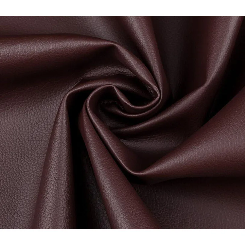 Faux Leather Fabric Litchi Grain PVC/PU Material For Handmade Purse Textile Decoration Craft | Дом и сад