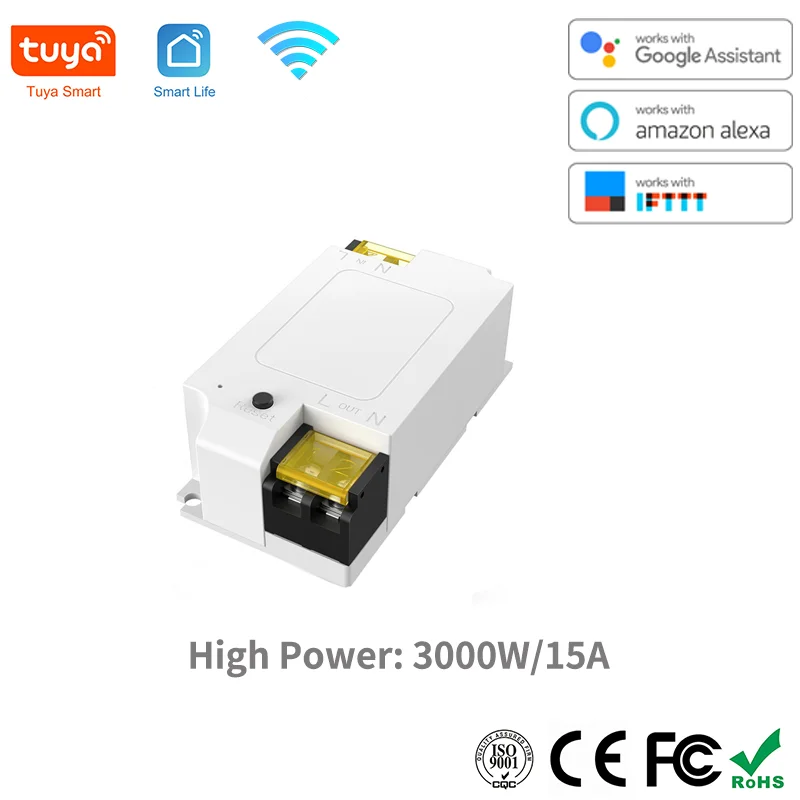 Умный высветильник ель высокой мощности с поддержкой Wi Fi и управлением через