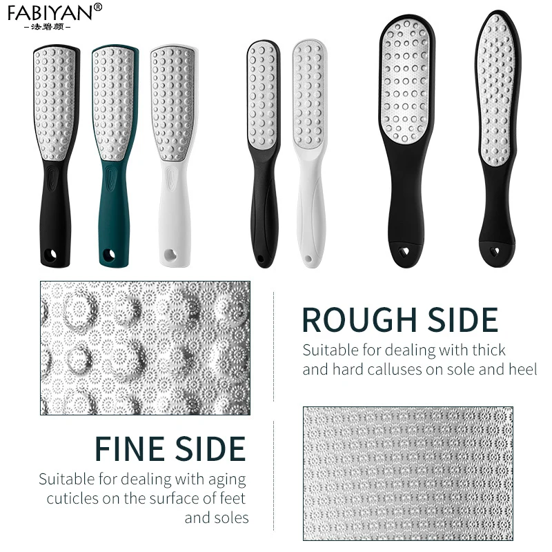 Двусторонняя пилка для ног твёрдый Рашпиль омертвевшей кожи удаление мозолей