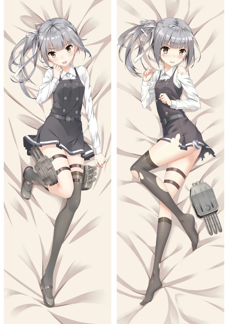 S13 Аниме Kantai Коллекция Dakimakura Чехол Kancolle Kirishima персонажи Shimakaze Bolster чехол Ikazuchi& Inazuma Hugs чехол для подушки - Цвет: S13