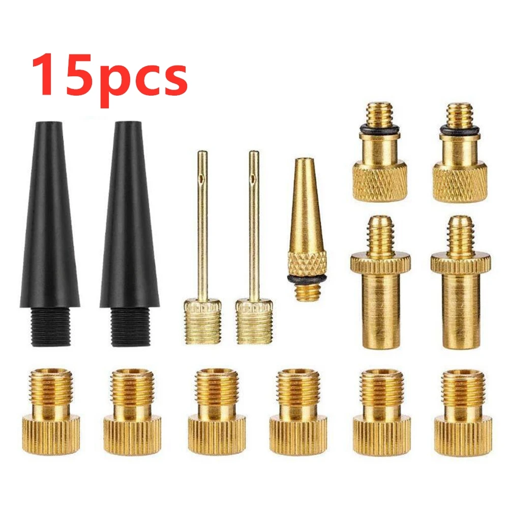 12/15/16 шт велосипедный насос адаптер конвертер соединитель пневматического
