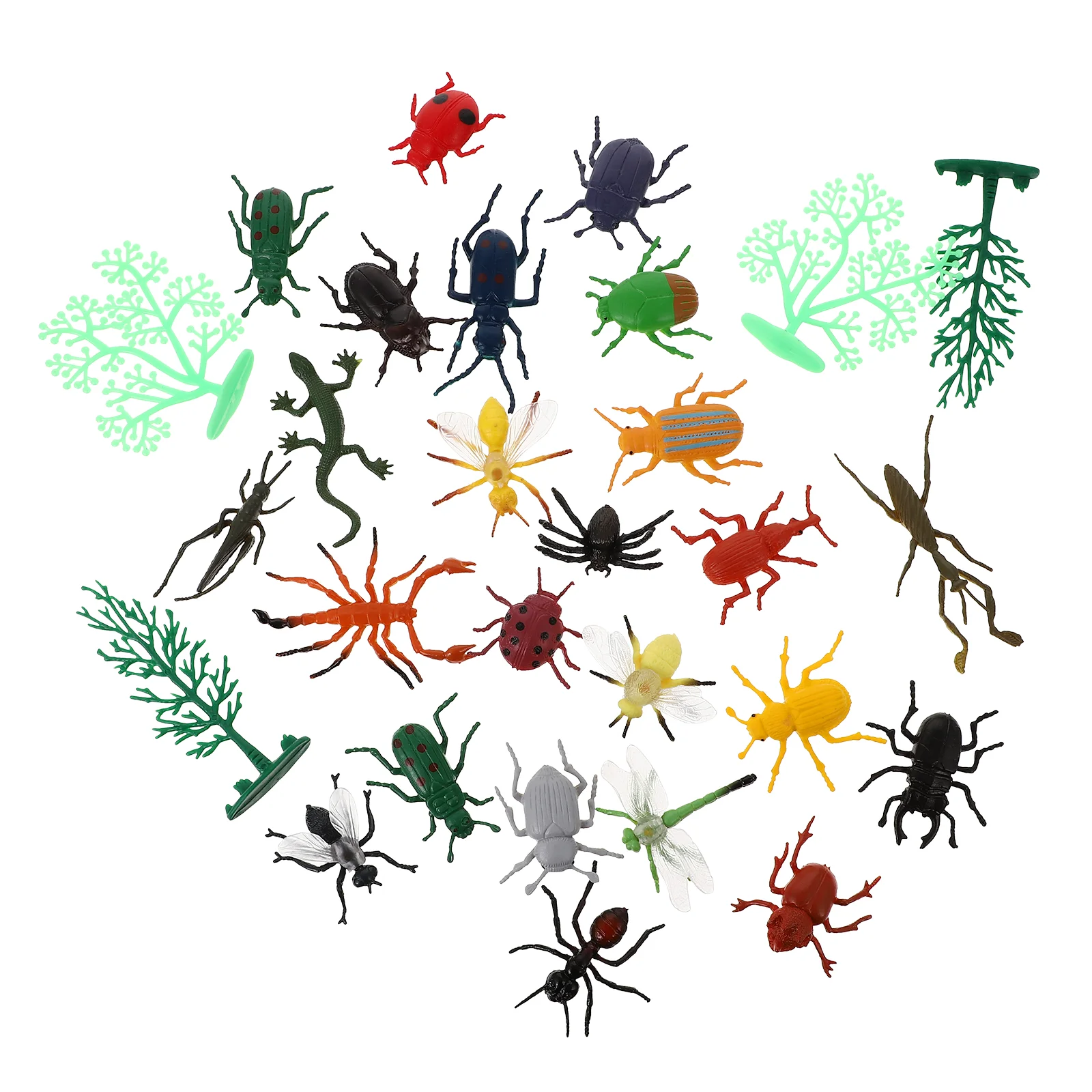 

24 шт. модели насекомых симуляция насекомых забавное учебное пособие для детей
