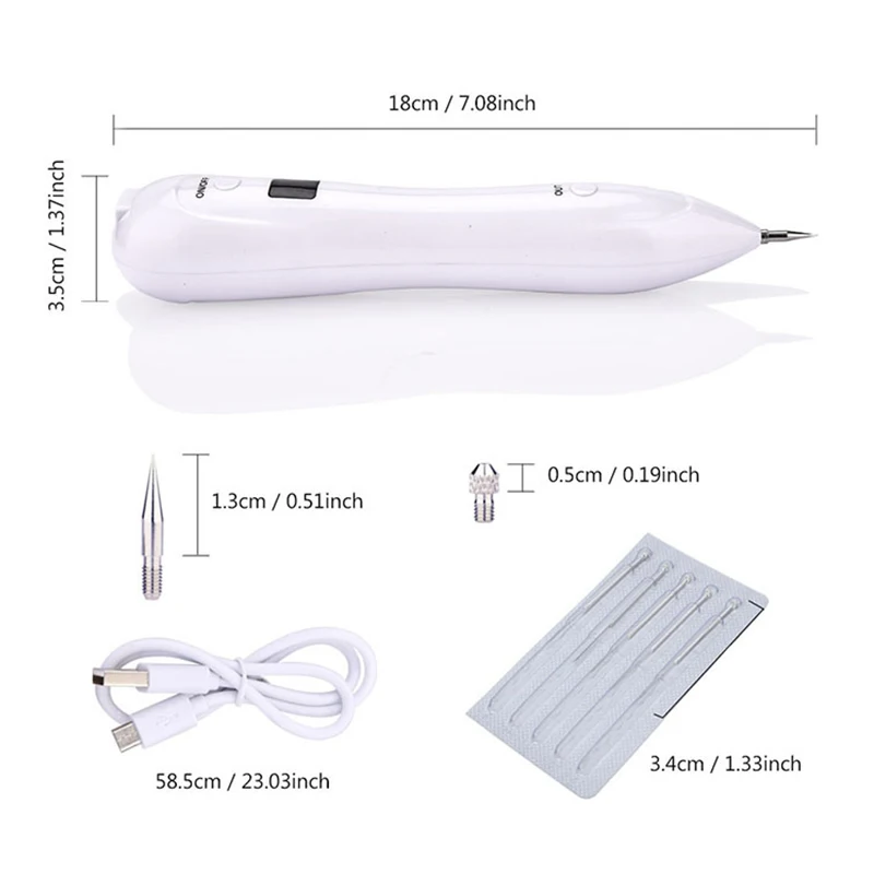

6 level LCD Plasma Pen Face Skin care Dark Spot Remover Laser Mole Wart Removal Tattoo/Freckle Facial Skin Tag Removal Machine