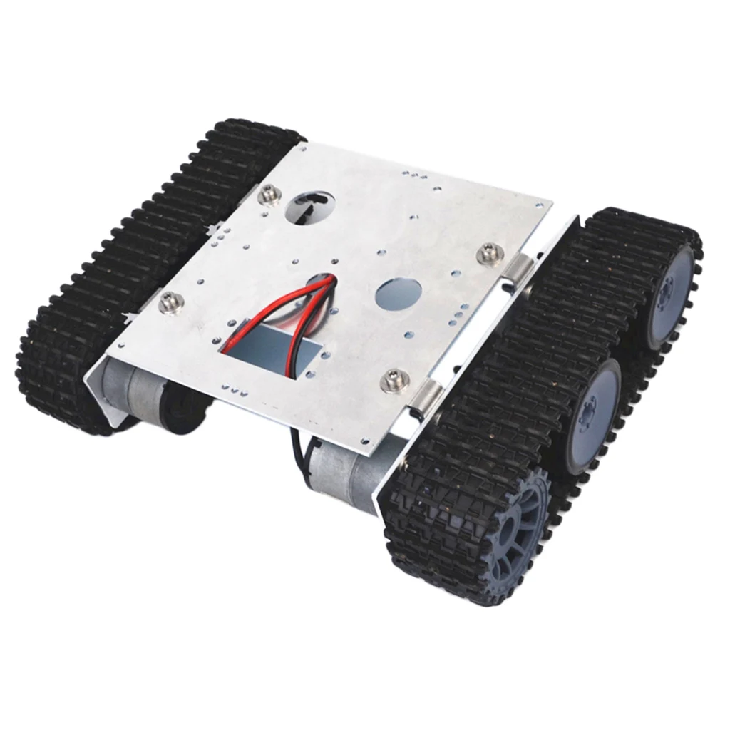

Smart Robot Car Tank Chassis Kit Aluminum Alloy Big Platform for