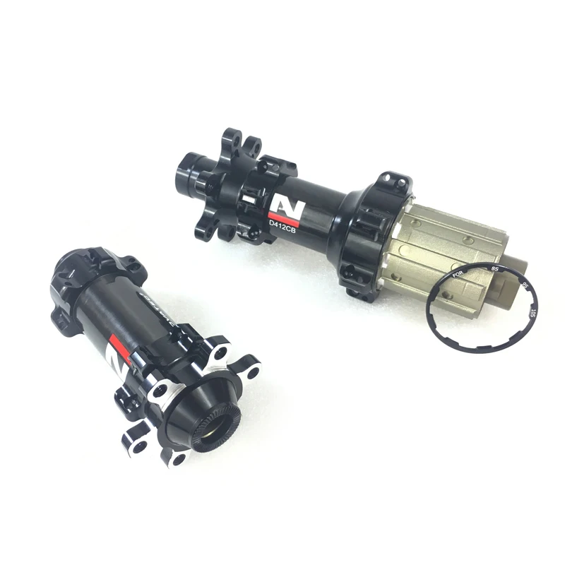 

light Novatec D411CB D412CB carbon alloy Straight pull 24h disc hub QR TA Thru axle road disc XC bike cubo 10s 11s XX1 XD 12s
