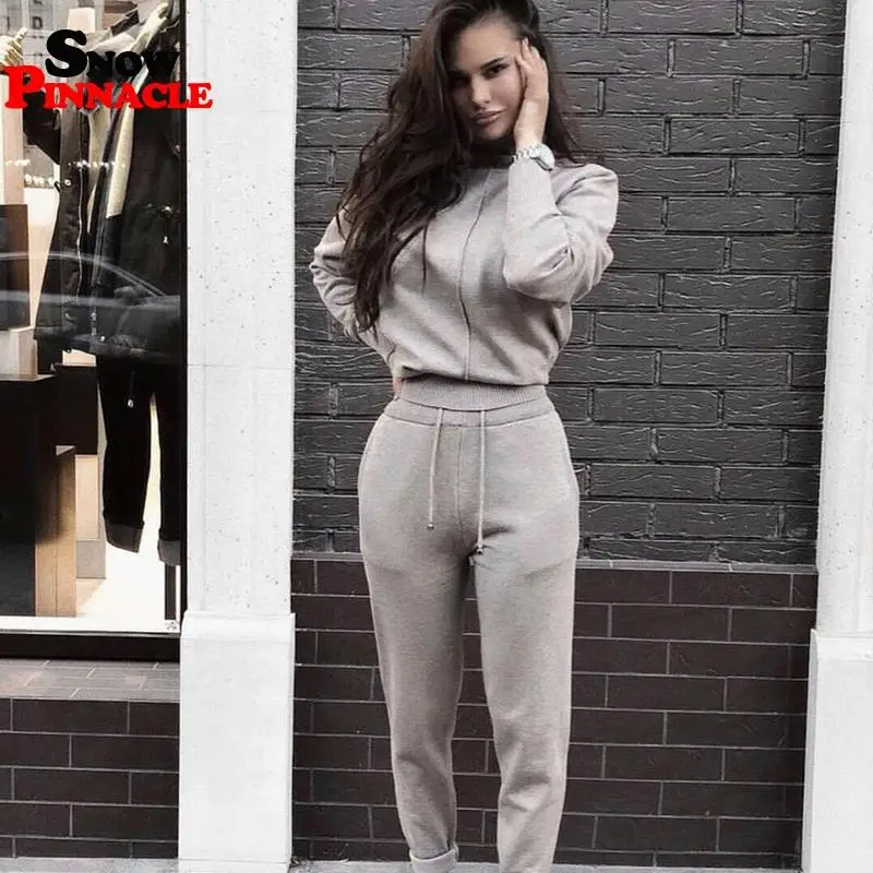 Женские костюмы со свитером на заказ Повседневные пуловеры с высоким воротом и