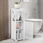 Водонепроницаемый угловой напольный шкаф для ванной комнаты, органайзер для туалета, стеллаж для хранения, полки, органайзер для ванной, раковины, аксессуары