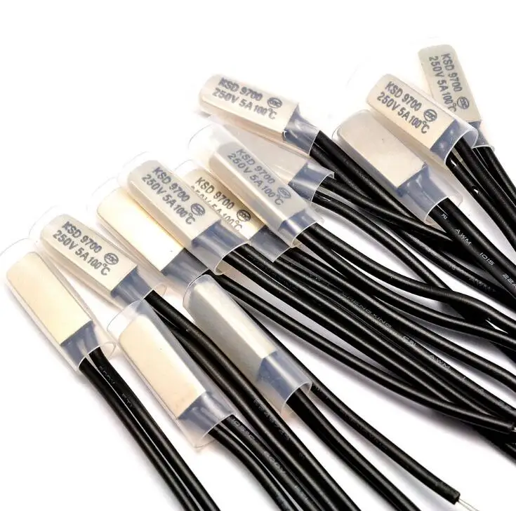 5 шт. термостат 5A 250V 45C-150C KSD9700 45C 50C 55C 60C биметаллический дисковый переключатель температуры N/O термопротектор градусов по Цельсию 5 шт. термостат 5A 250V 45C-150C KSD9700 45C 50C 55C 60C биметаллический дисковый переключатель температуры N/O термопротектор градусов по Цельсию