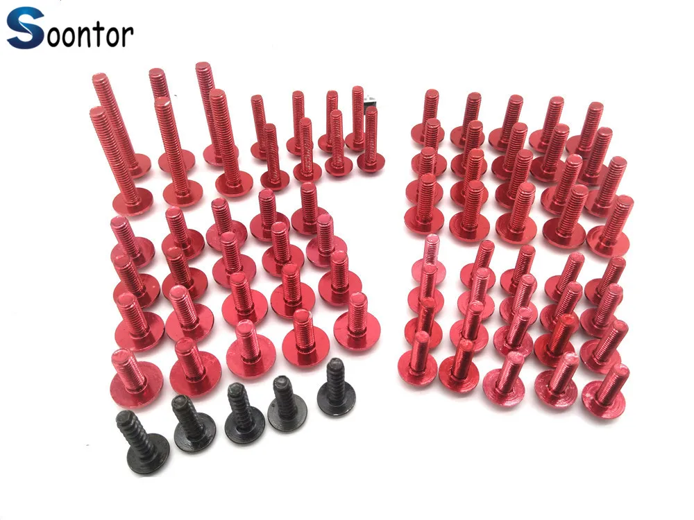 Motorcycle body screw nut M6 M 5 truck Bolt Kit 14 color motorcycle for SUZUKI | Автомобили и мотоциклы