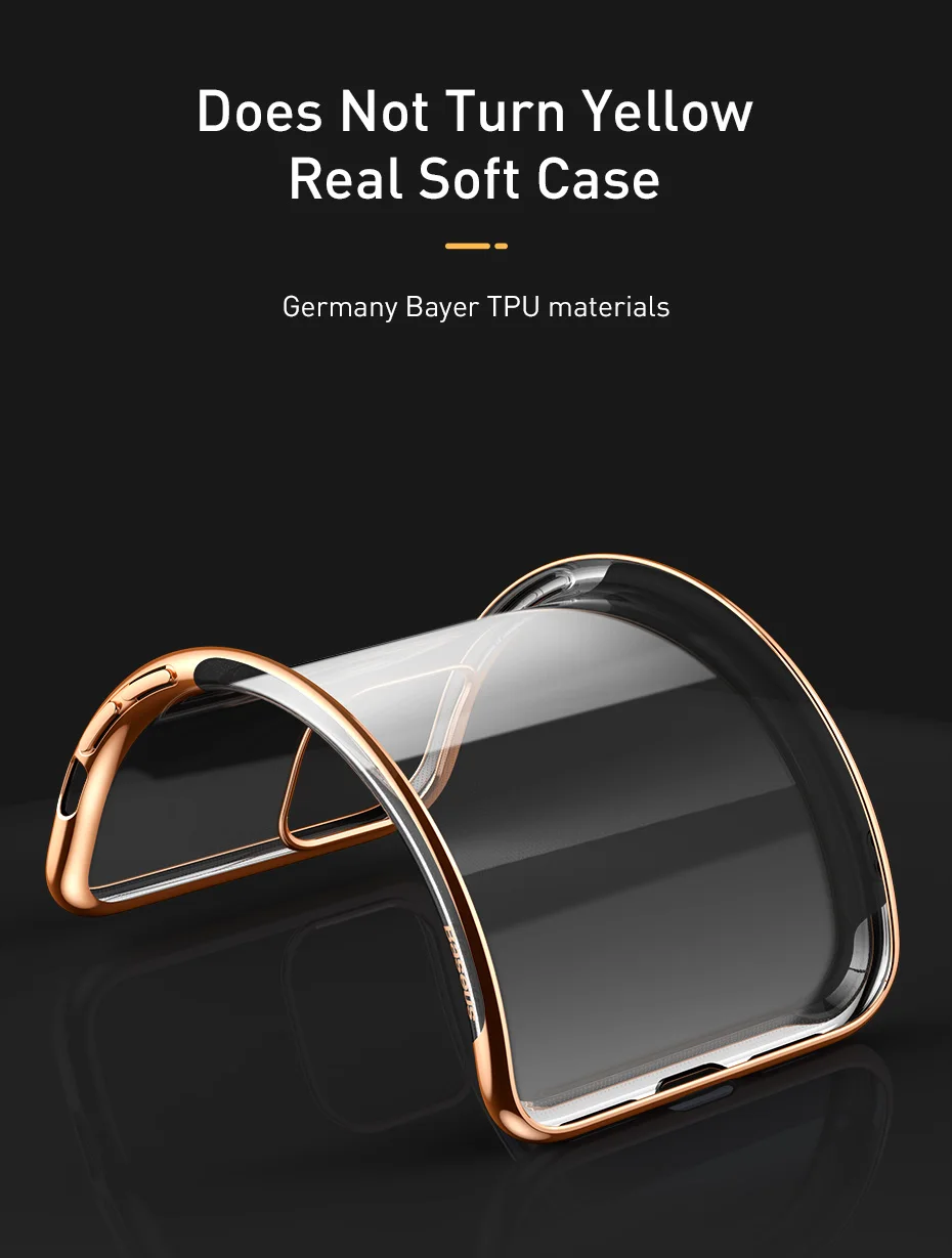 Baseus Full Cover Protetion for iPhone 11Case New Cover for iPhone 11 Pro Max Phone Case Clear Capa Coque Back Phone Cover Case