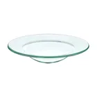 4,72 дюймовая сменная стеклянная тарелка для углубленного воска, тарелка для подогрева масла, тарелка с крышкой для масла и термоварки (Dia12 см x 1 шт.)